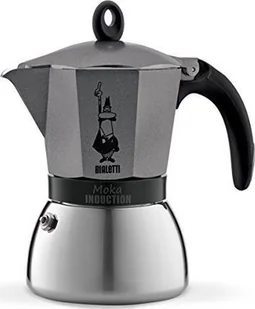 Bialetti Moka Induction 6tz Antracyt - Zaparzacze i kawiarki - miniaturka - grafika 2