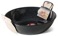 Patelnie - Garcima 5020003 emaliowana, głęboka patelnia z 2 rączkami, 36 cm 20336 - miniaturka - grafika 1