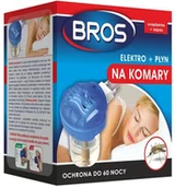 Zwalczanie i odstraszanie szkodników - Bros ELEKTRO + PŁYN NA KOMARY 60 NOCY 32193351 - miniaturka - grafika 1