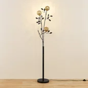 Lampy stojące - LUCANDE Lucande Evory lampa podłogowa, orientalna - miniaturka - grafika 1