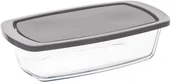 Pudła i pojemniki do przechowywania - Secret de Gourmet Szklany pojemnik do przechowywania żywności o wymiarach 27x14 cm w kształcie formy keksówki LOAF GLASS MOULD B07S75PD4X - miniaturka - grafika 1