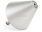 Akcesoria do elektronarzędzi - Darmet Kieł tokarski obrotowy centrujący 60st DS4 x 160 mm Morse 4 - miniaturka - grafika 1