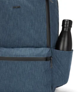 Metrosafe X 20 l, plecak antykradzieżowy, dla kobiet i mężczyzn, 45 x 30 x 13 cm, plecak podróżny, ochrona przed kradzieżą, technologia bezpieczeństwa, 20 l, dżinsowy niebieski/ciemny denim - Plecaki - miniaturka - grafika 20