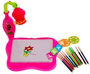 Rzutnik kwiatek projektor do malowania + akcesoria - Projektory dla dzieci - miniaturka - grafika 3