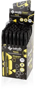 Zenith Długopis Handy czarny box 50szt - Długopisy - miniaturka - grafika 2
