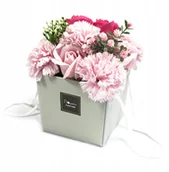 Mydła - Mydlany bukiet kwiatowy goździki róże na prezent - miniaturka - grafika 1