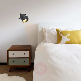 Faro Lorefar Spot ścienny retro List 1-punktowy - Lampy ścienne - miniaturka - grafika 2