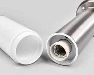 Lindby Lampa cokołowa Kristof ze stali szlachetnej - Lampy ogrodowe - miniaturka - grafika 5