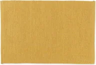 Obrusy i serwetki - Lyngby Podkładka pod talerz Herringbone żółta z recyklingu 607198 - miniaturka - grafika 1