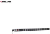 Listwy zasilające - Intellinet Listwa zasilająca Rackowa Pionowa 16 gniazd USB Typ A 2m 164498 - miniaturka - grafika 1