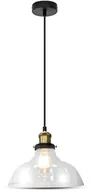 Lampy sufitowe - V-TAC Glass Metal Series Wisząca V-TAC 3730 - miniaturka - grafika 1