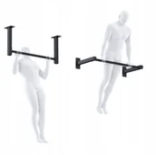 Poręcze i drążki do podciągania - Drążek Do Podciągania szeroki 120cm Ściana / Sufit - miniaturka - grafika 1