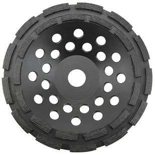 Graphite diamentowa tarcza garnkowa 115x5x22,2mm podwójna 57H886 - Materiały ścierne - miniaturka - grafika 3