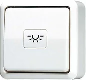 Wyłączniki światła i elektryczne - Jung 631 AWW przycisk schlieáer, 1-biegunowy 631AWW - miniaturka - grafika 1