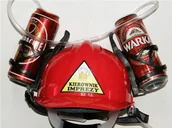 Gadżety do domu - extra Kask na Piwo Hełm + Naklejka Grats Hit piwo - miniaturka - grafika 1