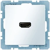 Gniazdka elektryczne - Berker Q1/Q3/Q7 biały gniazdo HDMI B_3315426089 - miniaturka - grafika 1