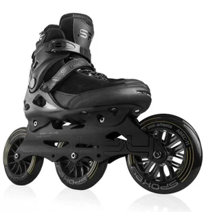 Spokey SHIFFTY PRO Łyżworolki 45 BK - Rolki - miniaturka - grafika 9