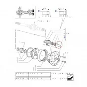 Części i akcesoria do maszyn rolniczych - NEW HOLLAND CASE SWORZEŃ SATELITY 4998021 4998021 - miniaturka - grafika 1