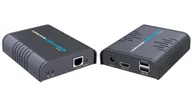 Inne akcesoria audio-wideo - Spacetronik Konwerter HDMI na IP + KVM przedłużacz USB HDMIIP3USB - miniaturka - grafika 1