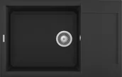 Zlewozmywaki - Elleci EASY 310 nero G40 GRANITEK (LGY31040) - miniaturka - grafika 1