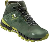 Buty trekkingowe męskie - Garmont 9.81 N Air G 2.0 Mid GTX Shoes Men, oliwkowy/zielony UK 10 | EU 44,5 2021 Trapery turystyczne 2491-green/olivine-10 - miniaturka - grafika 1