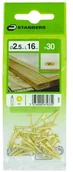 Wkręty - STANDERS Wkręt 2.5 x 16 mm 30 szt. - miniaturka - grafika 1