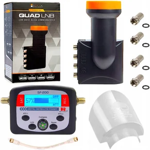 Konwerter Quad 4K FullHD + Miernik Satelitarny - Konwertery satelitarne - miniaturka - grafika 2