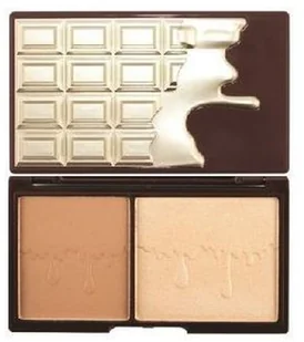 Makeup Revolution I Heart Makeup Contouring Palette Bronze & Glow paletka do konturowania twarzy 11g - Bronzery i konturowanie twarzy Makeup Revolution I Heart Makeup Contouring Palette Bronze & Glow paletka do konturowania twarzy 11g - Bronzery i konturowanie twarzy - miniaturka - grafika 5