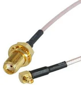 Pigtaile światłowodowe - brak danych Pigtail MMCX SMA/ż 20 cm - miniaturka - grafika 1