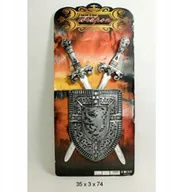 Zabawki militarne - Zestaw Rycerski Tarcza Miecz - miniaturka - grafika 1