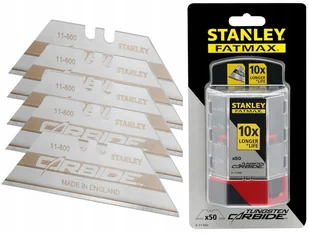 Stanley OSTRZE TRAPEZOWE CARBIDE BLADE 10 SZT. 2-11-800 - Nożyce i noże - miniaturka - grafika 3