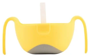B.Box Miseczka ze słomką 12m+ : Kolor - Żółty - Miseczki i talerzyki dla dzieci - miniaturka - grafika 3
