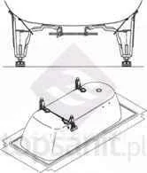 Kaldewei nogi do wanny stalowej model 5032 5816 7000 0000 - Nogi i stelaże do wanien - miniaturka - grafika 5