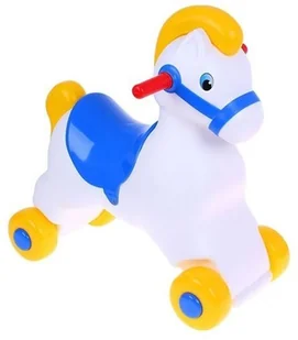 Wader Quality Toys WADER - PONI Konik na biegunach jeździk 53541 - Leżaczki i huśtawki - miniaturka - grafika 2