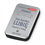 Gadżety dla niej i dla niego - Murrano Personalizowany Zestaw Narzędzi Zakręcony NRA-017 - miniaturka - grafika 1