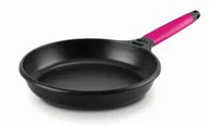 Patelnie - Fundix fundix patelnia z odlewu aluminiowego, powłoką zapobiegającą przywieraniu, Indukcja, ze zdejmowanym uchwytem pinkfarbener, 28 cm F14-I28 - miniaturka - grafika 1