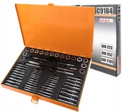 Gwintowniki - Gwintowniki I Narzynki M3-M12 Zestaw 60szt C9184 - miniaturka - grafika 1