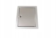 Akcesoria do wentylacji i klimatyzacji - Drzwiczki Rewizyjne Nierdzewne 30x60cm Zatrzask - miniaturka - grafika 1