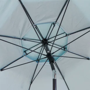 Doppler Parasol plażowy Windprofi, niebieski, 200x170 cm - Parasole ogrodowe - miniaturka - grafika 6