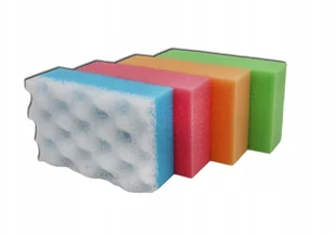 Zestaw 4 gąbek kąpielowych prostokątnych - Rękawice i gąbki do kąpieli - miniaturka - grafika 3