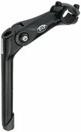 Części rowerowe - Kaiwei Wspornik kierownicy regulowany 22.2 - 90 / 180 aluminiowy czarny 430084 - miniaturka - grafika 1