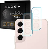 Pozostałe akcesoria do telefonów - Alogy 2x Szkło ochronne Alogy na obiektyw aparat lens do Samsung Galaxy S22 Plus 12102X10 - miniaturka - grafika 1