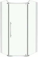 Kabiny prysznicowe - Novoterm Glasgow 80x100 - miniaturka - grafika 1