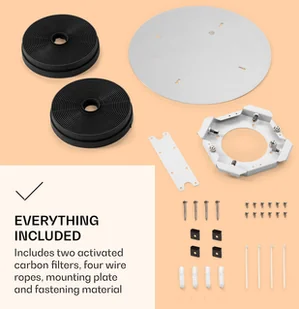 Klarstein Skyfall Smart GCGH6-Skyfall-SV - Okapy kuchenne - miniaturka - grafika 6