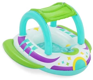 Bestway Dmuchana Łódka 107cm x 112cm Bestway 34149 LT-10724-0 - Materace dmuchane i koła do pływania - miniaturka - grafika 4