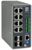 Switche - LevelOne IGU-1271 - switch - 12 ports - Managed - miniaturka - grafika 1