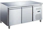 Szafy i witryny chłodnicze - Stalgast Stół Chłodniczy 2-Drzwiowy Agregat Boczny 282 L 831026 - miniaturka - grafika 1