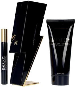 Carolina Herrera Bad Boy żel pod prysznic 100ml + miniaturka 10ml + woda toaletowa 100ml - Zestawy perfum męskich - miniaturka - grafika 2