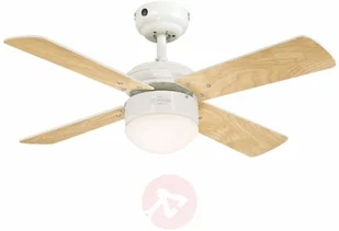 Westinghouse Lighting 7242040 wentylator sufitowy z oświetleniem, metalowym, 17 Watts, wersji, 90 x 90 x 38 cm 7242040 - Wentylatory sufitowe - miniaturka - grafika 3