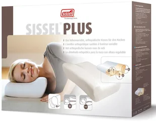 Sissel Hospidex Poduszka ortopedyczna Soft Plus, 47x33x(11-14) cm, biała SIS-110.021 - Poduszki - miniaturka - grafika 4